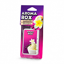 Ароматизатор подвесной B-01 "Ванильное мороженое" серии "AROMA BOX" 36шт\кор